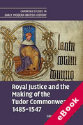 Cover of Royal Justice and the Making of the Tudor Commonwealth, 1485&#8211;1547 (eBook)