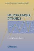 Cover of Macroeconomics Dynamics: Online Only