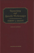 Cover of Injunctions and Specific Performance  