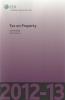Cover of Tax on Property 2012-13