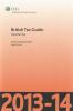 Cover of CCH British Tax Guide: Income Tax 2013-14