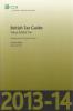 Cover of CCH British Tax Guide: Value Added Tax 2013 - 2014