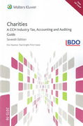 Cover of Charities: A CCH Industry Accounting and Auditing Guide