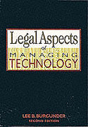 Cover of Legal Aspects of Managing Technology
