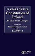 Cover of 75 years of the Constitution of Ireland: An Irish-Italian Dialogue