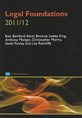 Cover of College of Law LPC: Legal Foundations 2011/12