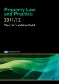 Cover of College of Law LPC: Property Law and Practice 2011/12