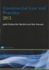 Cover of College of Law LPC: Commercial Law and Practice 2012