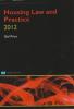 Cover of College of Law LPC: Housing Law and Practice 2012