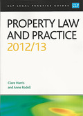 Cover of CLP Legal Practice Guides: Property Law and Practice 2012/13