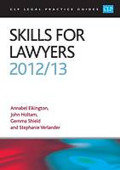 Cover of CLP Legal Practice Guides: Skills for Lawyers 2012/13