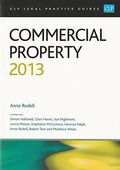 Cover of CLP Legal Practice Guides: Commercial Property 2013