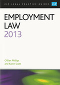 Cover of CLP Legal Practice Guides: Employment Law 2013