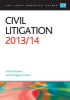 Cover of CLP Legal Practice Guides: Civil Litigation 2013/14