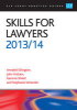 Cover of CLP Legal Practice Guides: Skills for Lawyers 2013/14
