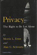Cover of Privacy: The Right to be Left Alone