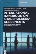 Cover of International Handbook on Shareholders Agreements: Regulation, Practice and Comparative Analysis