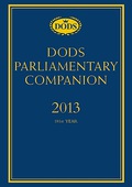 Cover of Dods Parliamentary Companion 2013
