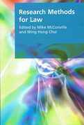Cover of Research Methods for Law