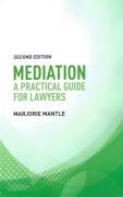 Cover of Mediation Handbook: A Practical Guide for Lawyers