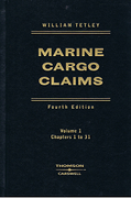 Cover of Marine Cargo Claims