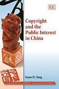 Cover of Copyright and the Public Interest in China