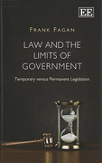 Cover of Law and the Limits of Government: Temporary Versus Permanent Legislation