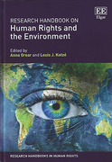 Cover of Research Handbook on Human Rights and the Environment
