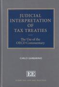 Cover of Judicial Interpretation of Tax Treaties: The Use of the OECD Commentary