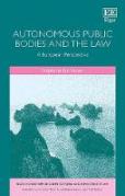 Cover of Autonomous Public Bodies and the Law: A European Perspective