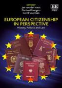 Cover of European Citizenship in Perspective: History, Politics and Law