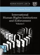 Cover of International Human Rights Institutions and Enforcement