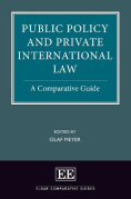 Cover of Public Policy and Private International Law: A Comparative Guide