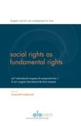 Cover of Social Rights as Fundamental Rights: XIXth International Congress of Comparative Law