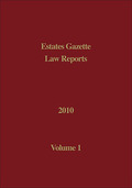 Cover of Estates Gazette Law Reports