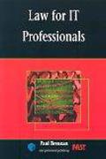 Cover of Law for IT Professionals
