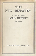 Cover of The New Despotism