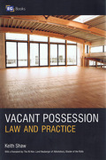 Cover of Vacant Possession: Law and Practice