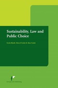 Cover of Sustainability, Law and Public Choice