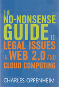 Cover of The No-nonsense Guide to Legal Issues in Web 2.0 and Cloud Computing