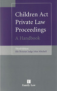 Cover of Children Act Private Law Proceedings: A Handbook 