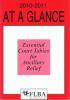 Cover of At a Glance 2010/11: Essential Court Tables for Ancillary Relief + Supplement