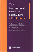 Cover of The International Survey of Family Law 2010