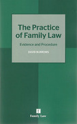 Cover of Practice of Family Law: Evidence and Procedure