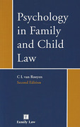 Cover of Psychology in Family and Child Law