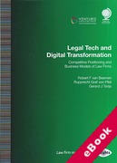 Cover of Legal Tech and Digital Transformation: Competitive Positioning and Business Models of Law Firms (eBook)