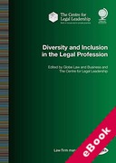 Cover of Diversity and Inclusion in the Legal Profession (eBook)