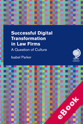 Cover of Successful Digital Transformation in Law Firms: A Question of Culture (eBook)