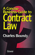 Cover of A Concise Business Guide to Contract Law