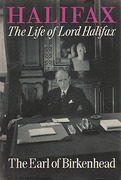 Cover of Halifax: The Life of Lord Halifax